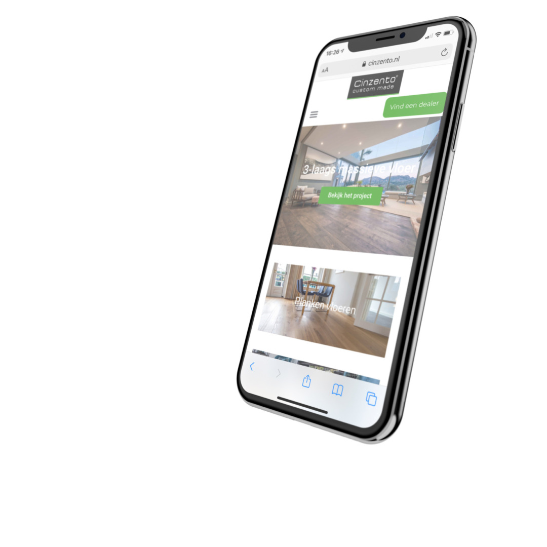 Nieuwe website Cinzento