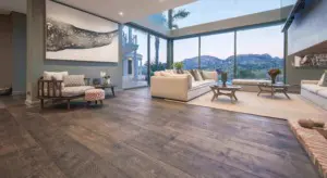 Cinzento Custom Made Dark wood floor