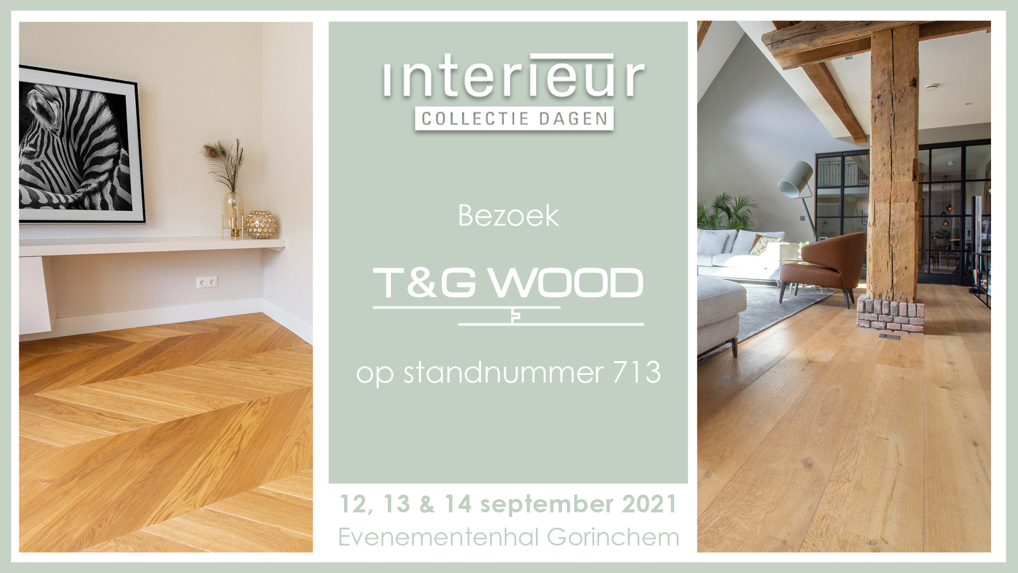 T&G Wood op de Interieur Collectie Dagen 2021